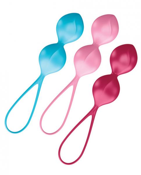 EIS165185c1e0ec477a5c Satisfyer Balls C03 Double Set Of 3 Kegel Exercisers - Image 1