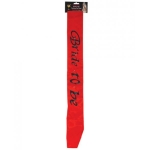 Bride 2B Flash Sash Red - Image 2