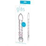 Spiral Staircase Full Tip Glass Dildo - Image 2