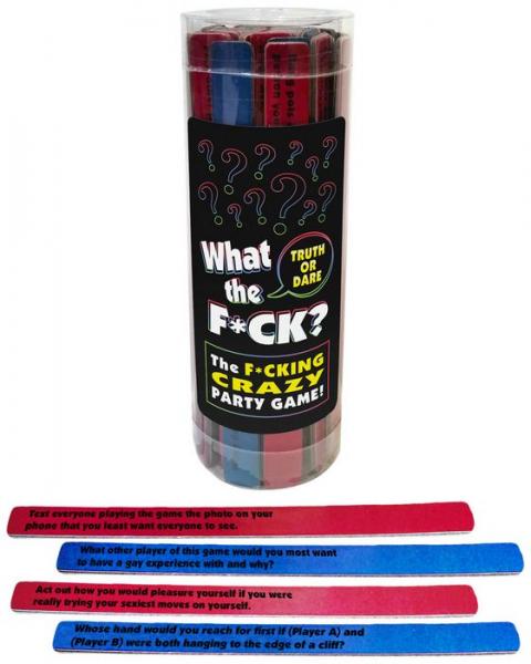 KHEBG00356d80ecd35c85 What The F*ck Truth Or Dare Drinking Game - Image 1