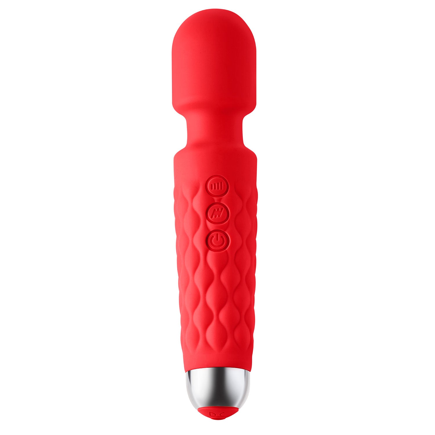 Luv-Lab-Large-Wand-Red Luv Lab Lw96 Large Wand Silicone Red - Image 1