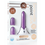Nu Sensuelle Point Plus Rechargeable Bullet - Purple