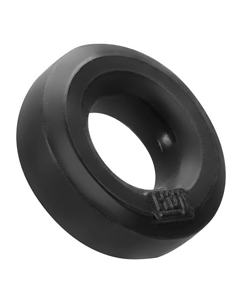 OXHUJ101-TARhnukyjunkcockringtar Hunky Junk C Ring - Tar - Image 1
