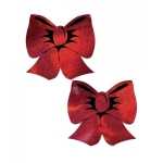 Pastease Red Holographic Bow Fuller Coverage - Image 2