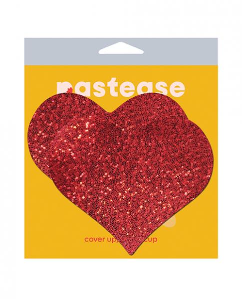 PASCHRTGLTRD6505727b1b53c Pastease Heart Glitter Red Fuller Coverage - Image 1
