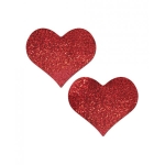 Pastease Heart Glitter Red Fuller Coverage - Image 2