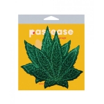 Pastease Pot Leaf Glitter Green Fuller Coverage