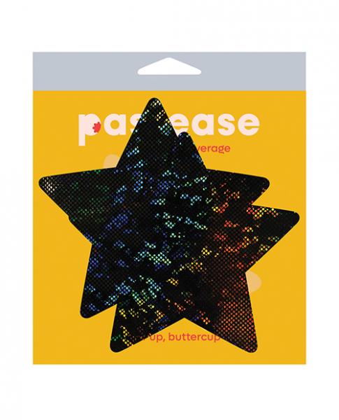 PASCSTRDISBK6505728ac8342 Pastease Star Black Disco Ball Fuller Coverage - Image 1