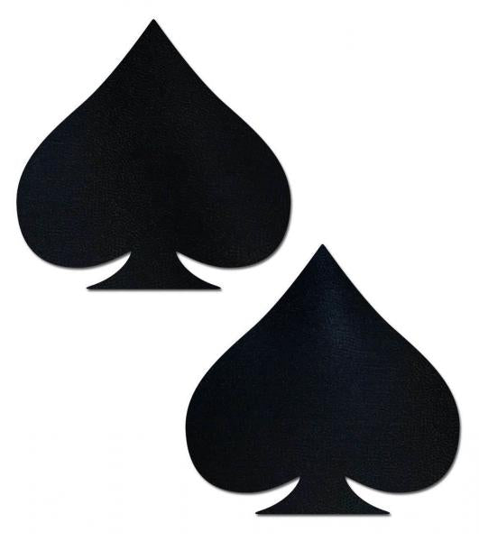 PASSPDBK5614ee8d581b64 Pastease Liquid Black Spade - Image 1