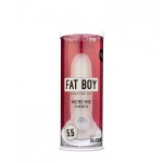 Perfect Fit Fat Boy Micro Ribbed Sheath 5.5in Clear