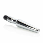 Vibrating Waterproof Anal Probe Silver - Image 2
