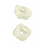 Island Double Stacker Rings -Glow