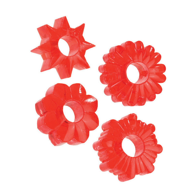 SE173711bulk Basic Essentials 4pk Red - Image 1