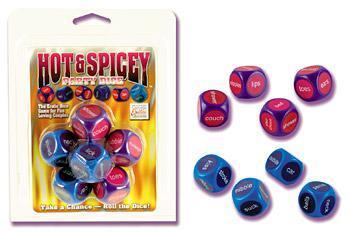 SE243400-1 Hot and Spicey Party Dice - Image 1