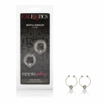 Nipple Play Non Piercing Nipple Rings Silver - Image 2