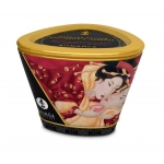 Shunga Massage Candle Romance Strawberry Wine 5.7oz - Image 2