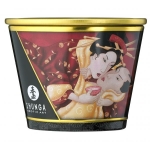Shunga Massage Candle Romance Strawberry Wine 5.7oz - Image 3
