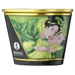 Shunga Massage Candle Zenitude Exotic Green Tea 5.7oz - Image 3