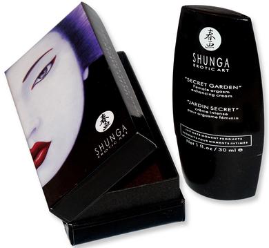SH5500 Shunga Secret Garden Enhancing Cream For Her 1oz - Image 1