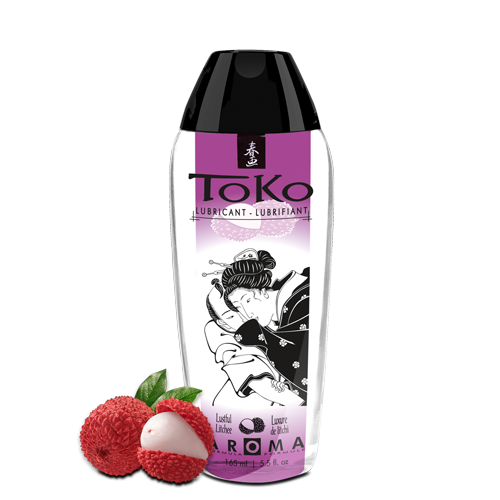 SH64215ba9fce6b8ff6 Toko Lubricant Aroma Lustful Litchee 5.5 fluid ounces - Image 1