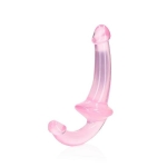 Realrock Strapless Strap On 6 In Pink