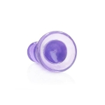 Realrock Curvy Dildo Or Butt Plug Purple - Image 2