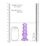 Realrock Curvy Dildo Or Butt Plug Purple - Image 3