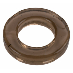 Spartacus Elastomer Cock Ring - Metro Black