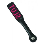 12" Leather Slut Paddle