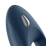 Satisfyer Mighty One Ring W/app - Blue - Image 3