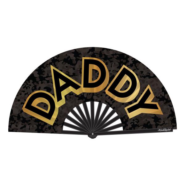 WRFAN003644ce05950dc2 Daddy Paddle Hand Fan (net) - Image 1