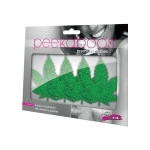 Peekaboos Mary Jane Pasties Green 2 Pairs - Image 2
