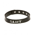 Talk Dirty To Me Collar - Slut