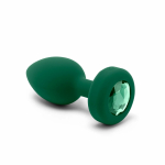 B-vibe Vibrating Jewels - Remote Control- Rechargeable - Emerald (m/l) - Image 2