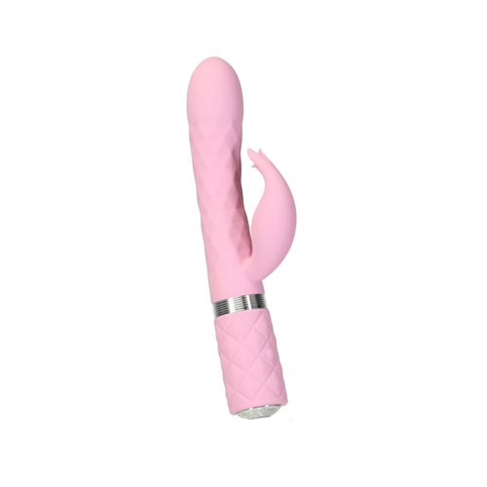 bms-pillow-talk-lively-luxurious-dual-motor-massager-pink-96216-product-angle-04100004637 Pillow Talk Lively Dual Stimulator Pink - Image 1