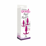 Gossip Rump Rockers 3 Piece Anal Training Set Pink - Image 2