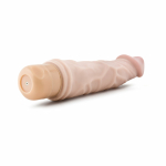 Dr Skin Cock Vibe #6 9 inches Dong Beige - Image 2