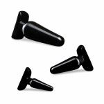 Anal Adventures Basic Plug Kit Black - Image 2
