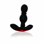 Forto Vibrating Anal Plug Black