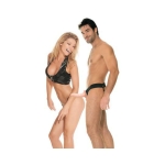 Fetish Fantasy Hollow Strap On 6.5 Inches Beige - Image 2