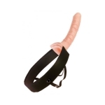 Fetish Fantasy 10 inches Hollow Strap On Beige - Image 2