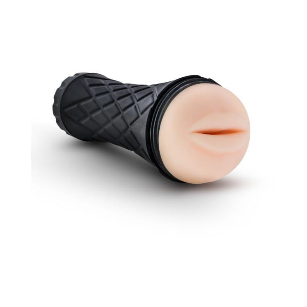 mc-pic_jpg_a522c925-a0b1-4987-9d9a-66aa3f139110 M For Men The Torch Luscious Lips Beige Stroker - Image 1