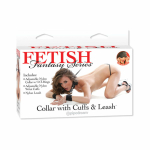 Fetish Fantasy Collar With Cuffs And Leash - Image 3