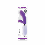 Classix Silicone G-Spot Rabbit Style Vibrator Purple - Image 2