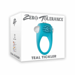 The Teal Tickler Vibrating Cock Ring - Image 2