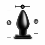 Anal Adventures Xxl Plug Black - Image 2
